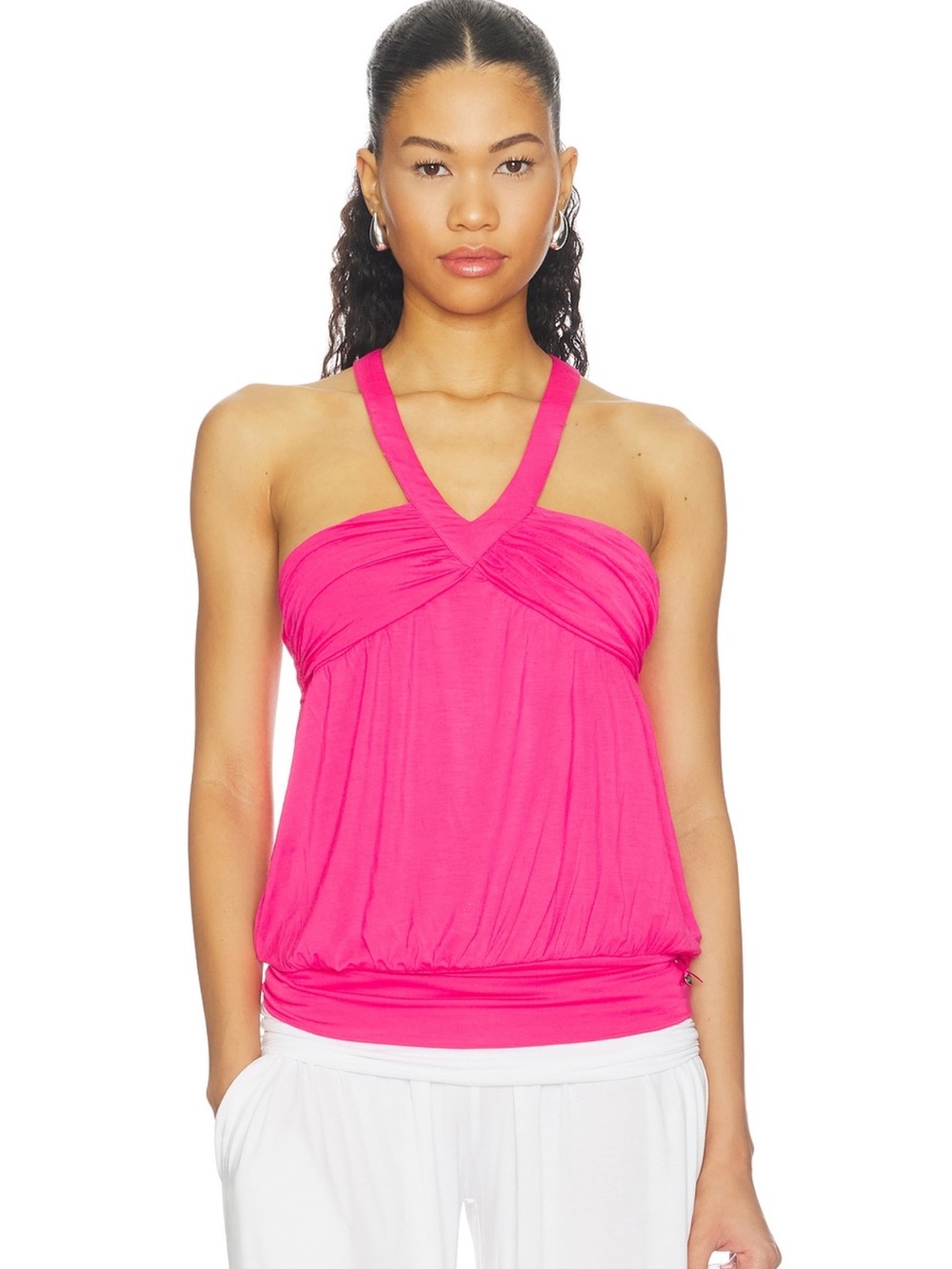 Niihai Tess Top in Rosie Pink